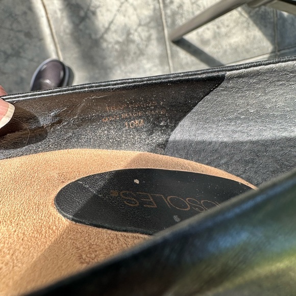 Aerosoles Open Toe High Heels - Picture 6 of 7